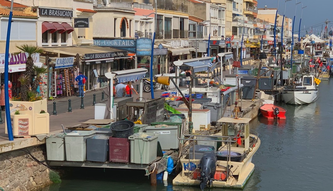 Palavas-les-Flots in Südfrankreich am Meer - 