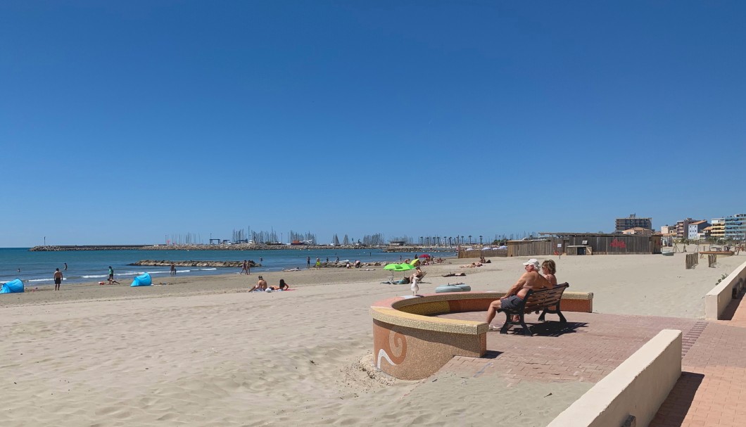 Südfrankreich am Meer Languedoc - Palavas-les-Flots Strand