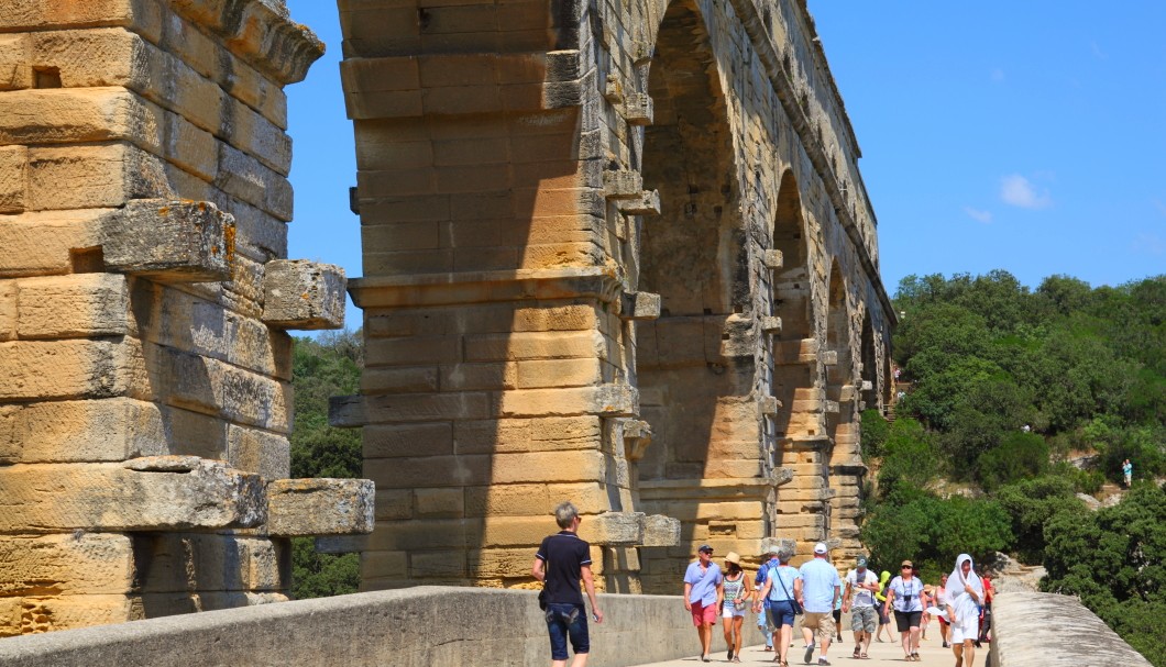 Pont du Gard in Südfrankreich - 7