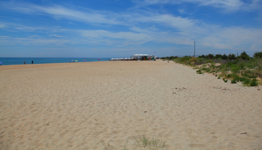 Sète Strand am Mittelmeer beim Étang de Thau in Südfrankreich - 4