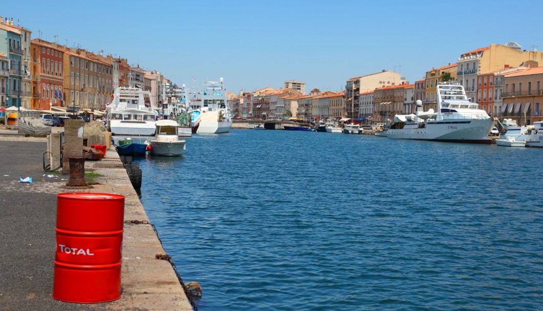 Sète in Südfrankreich am Meer - Canal Royal 1