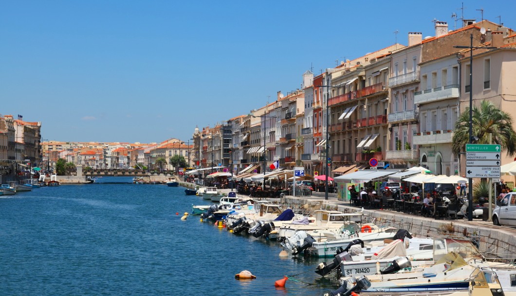 Sète in Südfrankreich am Meer - Canal Royal 3