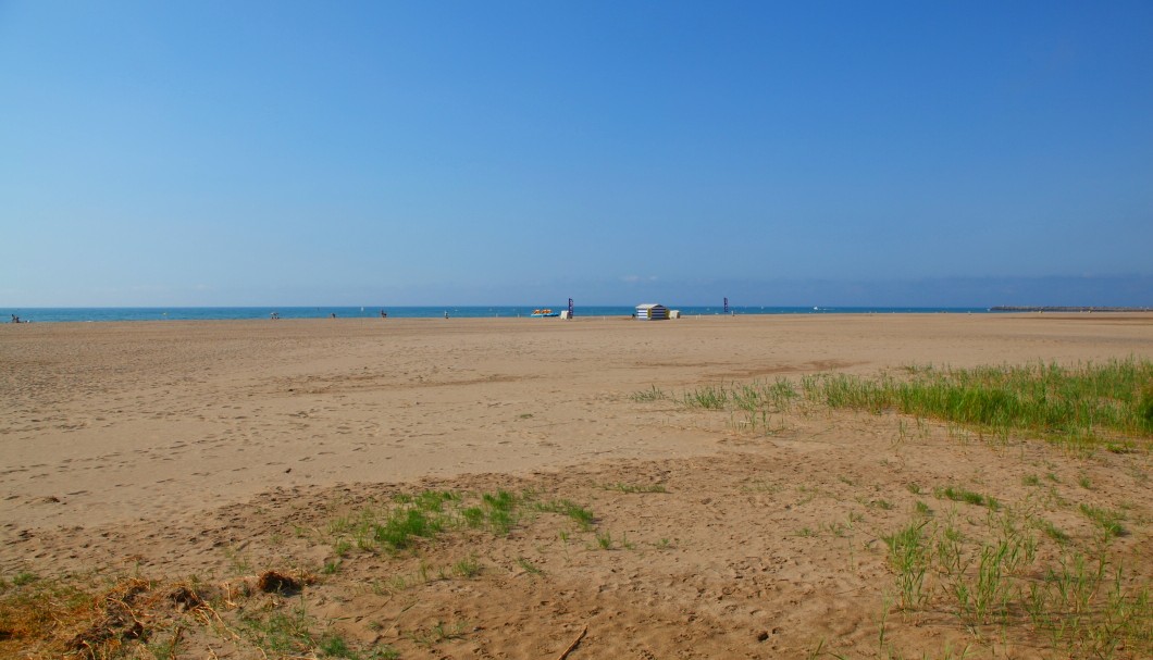 Vendres-Plage in Südfrankreich am Meer - Strand