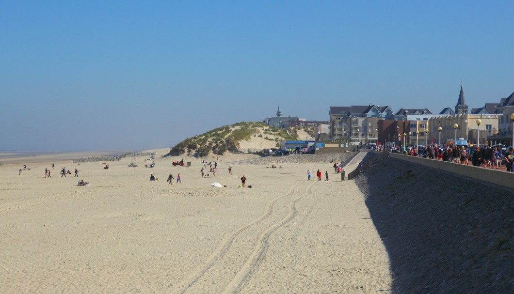 Berck in Nordfrankreich am Meer - 