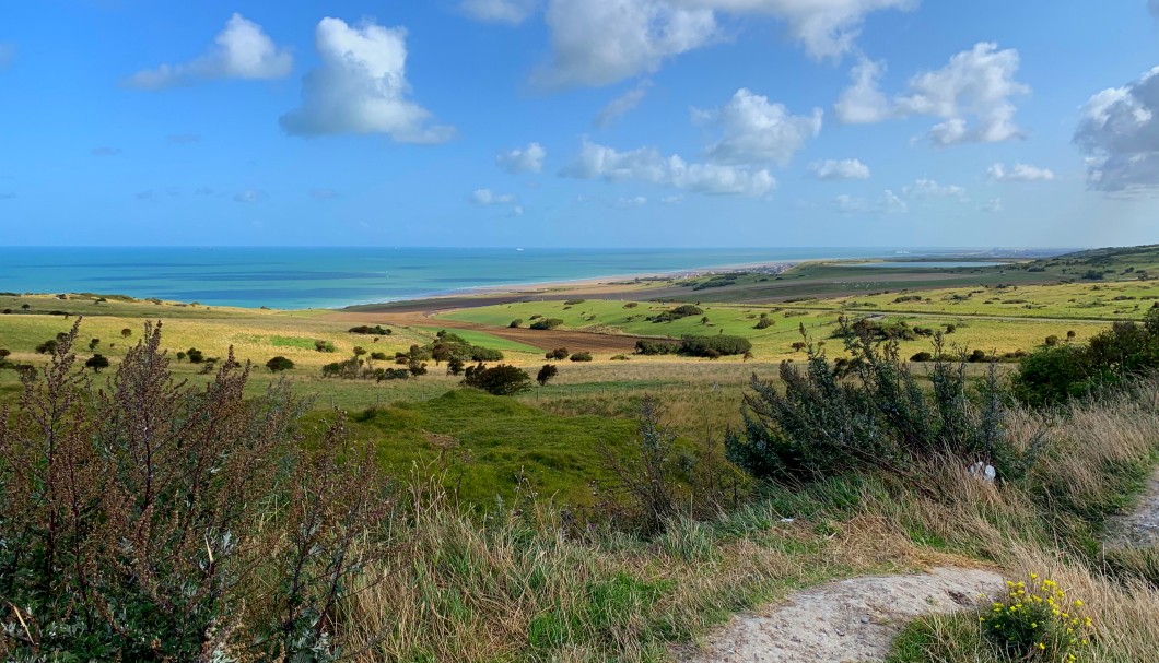 Cap Blanc Nez in Nordfrankreich am Meer - Sangatte, Calais