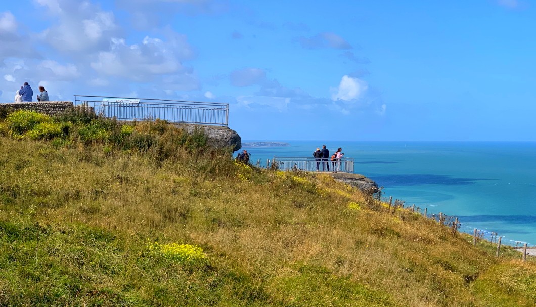 Cap Blanc Nez in Nordfrankreich am Meer - Aussichtsplattformen