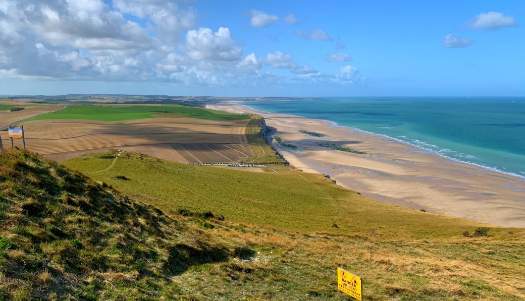 Cap Blanc Nez in Nordfrankreich am Meer - 