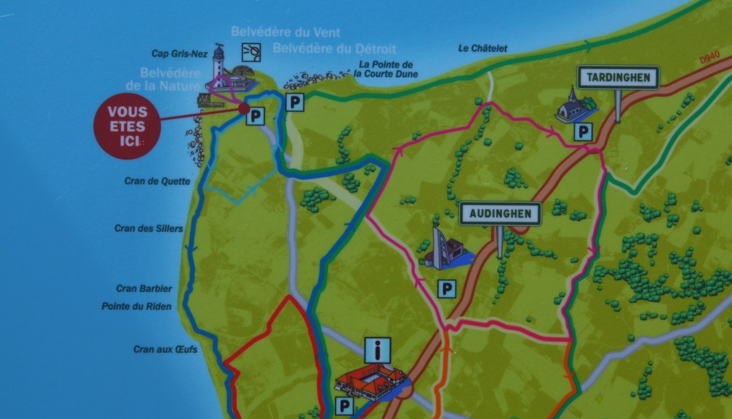 Cap Gris Nez in Nordfrankreich am Meer - 