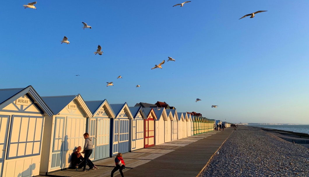 Cayeux-sur-Mer Nordfrankreich - 