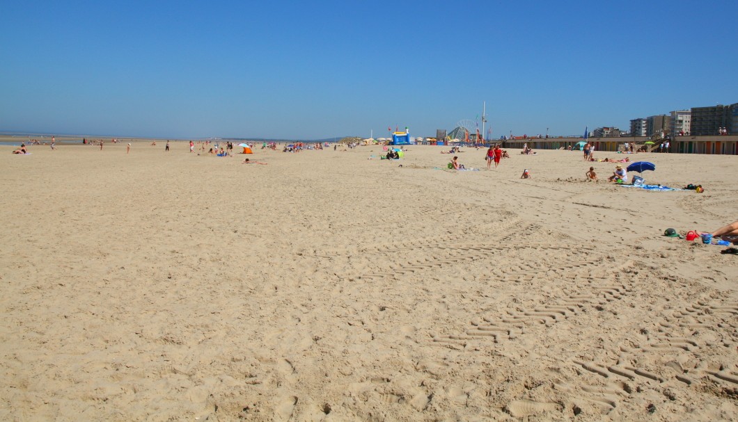 Nordfrankreich am Meer - Strand Le Touquet-Paris-Plage