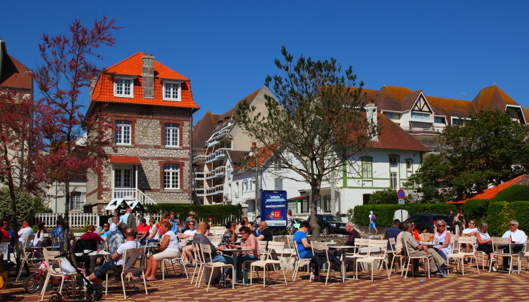 Le Touquet-Paris-Plage in Nordfrankreich am Meer - 