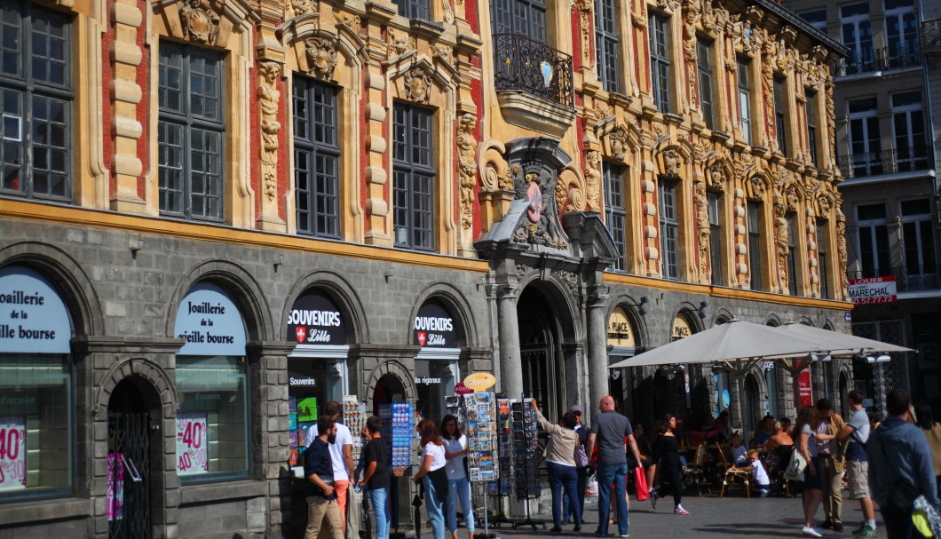 Lille - Fassade der alten Börse