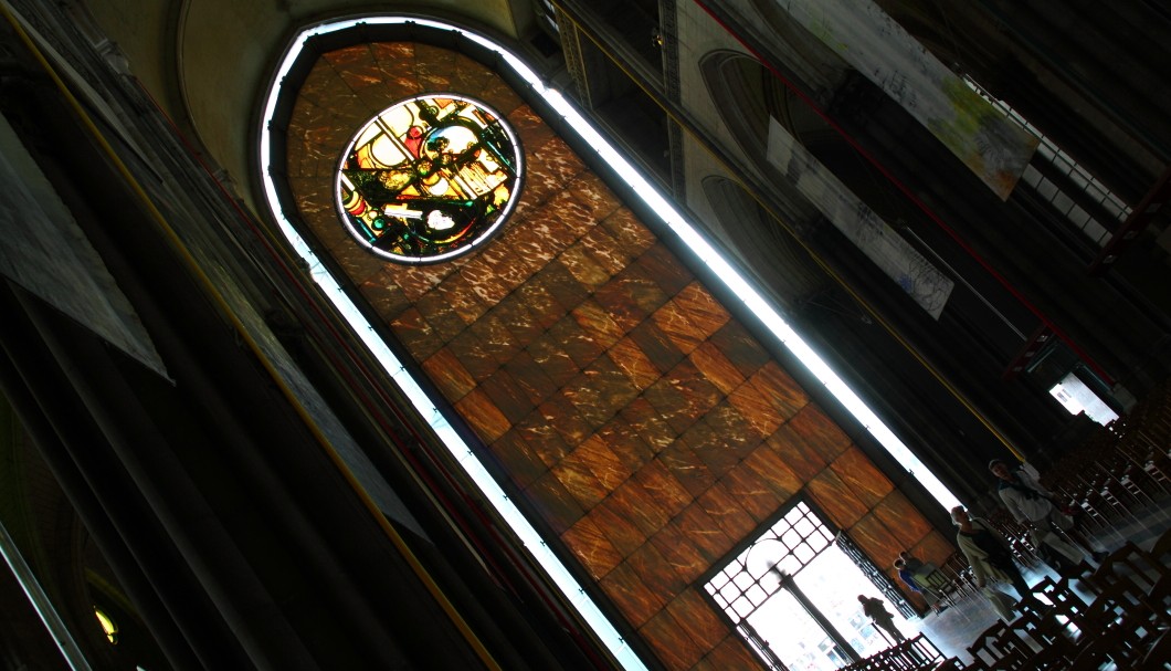 Lille - Portal Kathedrale von innen