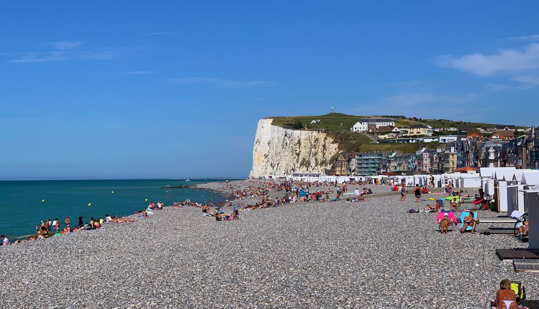 Mers-les-Bains Nordfrankreich am Meer- 