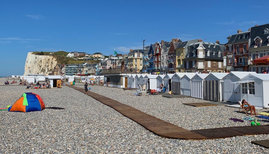 Mers-les-Bains Nordfrankreich am Meer- 