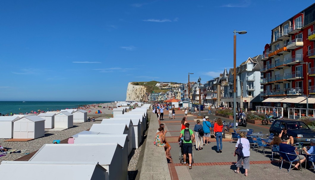 Mers-les-Bains Nordfrankreich am Meer- 