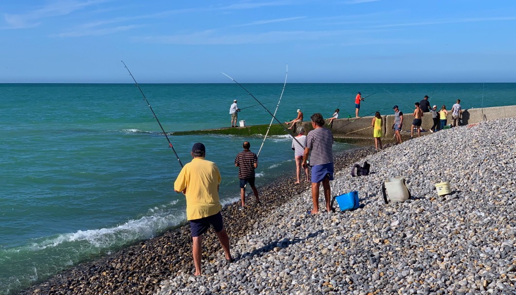 Mers-les-Bains Nordfrankreich am Meer- 