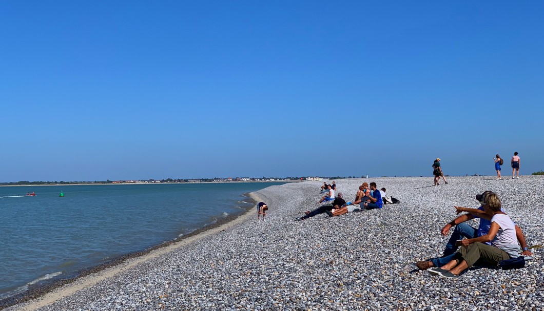 Pointe du Hourdel Sommebucht Nordfrankreich - Strand 4