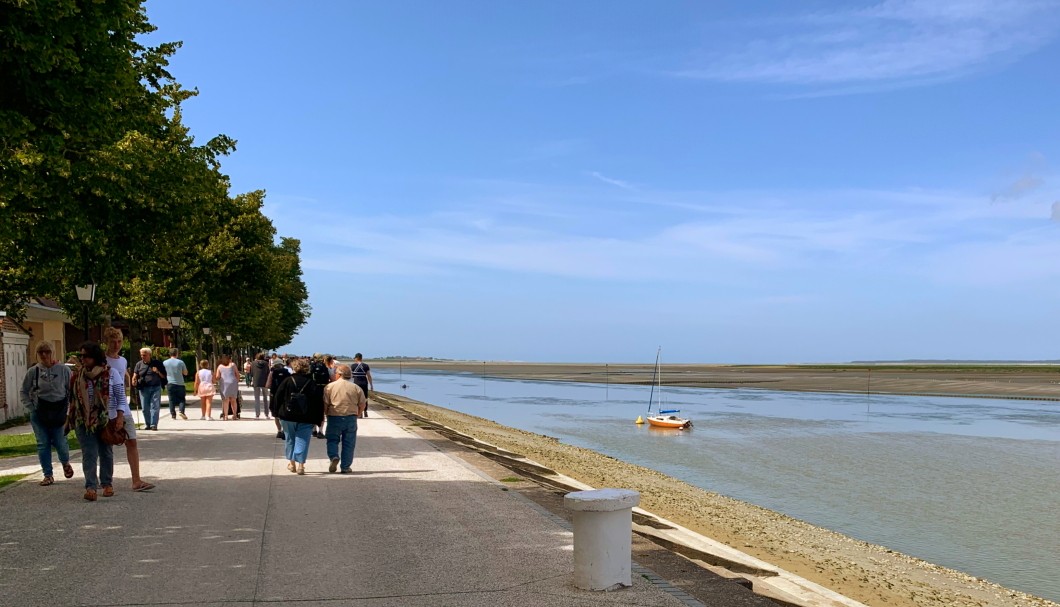 St-Valery-sur-Somme Sommebucht Nordfrankreich - Promenade