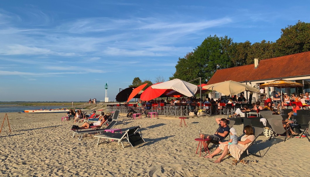 St-Valery-sur-Somme Sommebucht Nordfrankreich - Strand 1