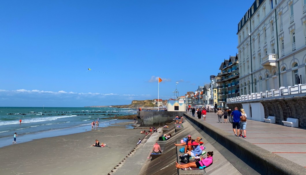 Wimereux in Nordfrankreich am Meer - 