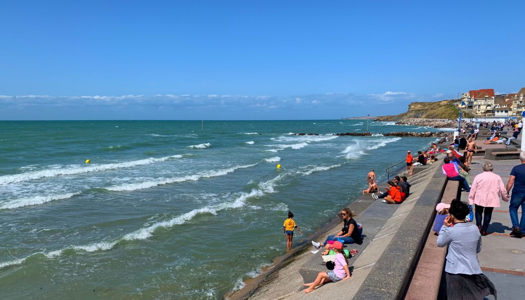 Wimereux in Nordfrankreich am Meer - Strand