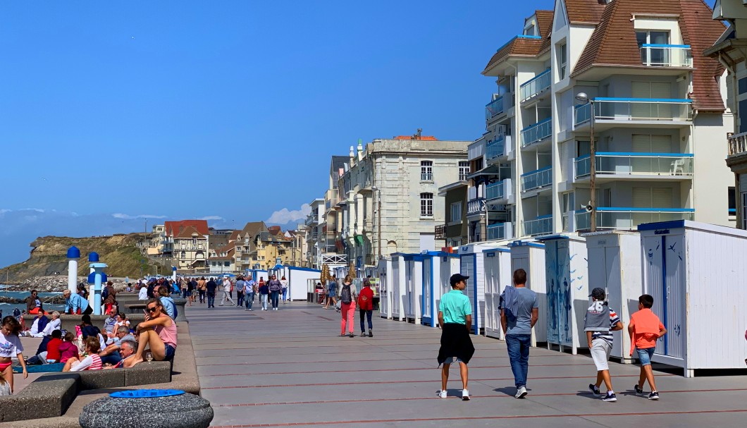 Wimereux in Nordfrankreich am Meer - 