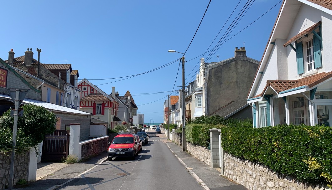 Wimereux in Nordfrankreich am Meer - 