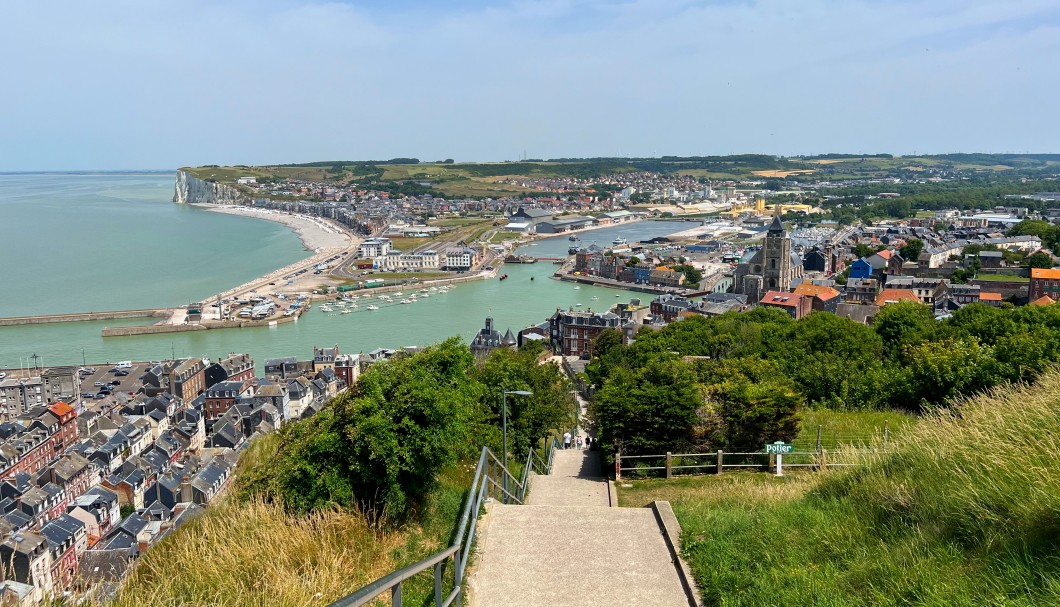 Normandie-Urlaub am Meer - Panorama Le Tréport