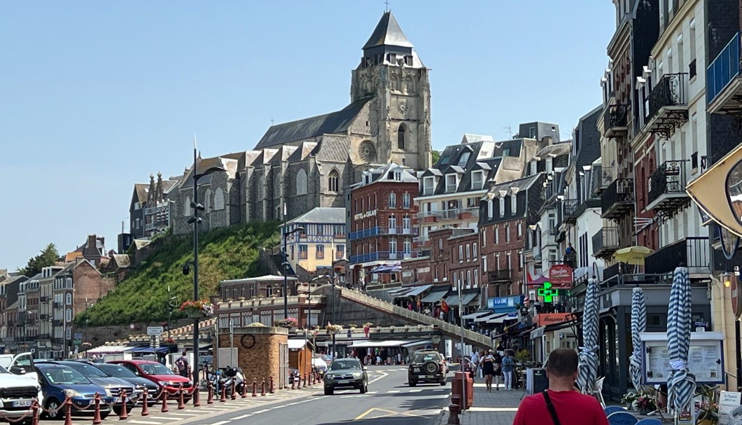 Normandie am Meer - Hafen Le Tréport