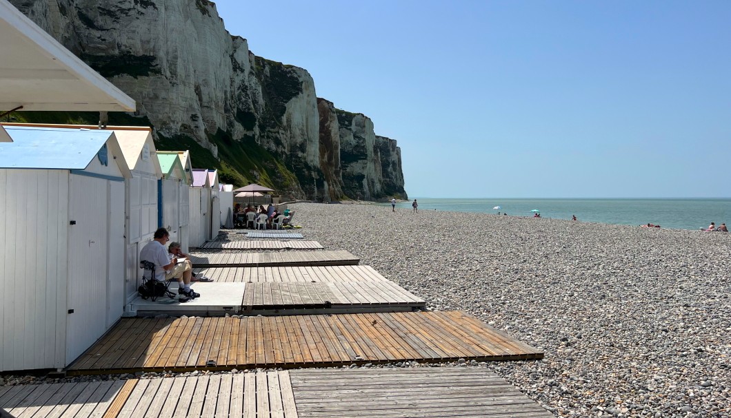 Normandie-Urlaub am Meer - Strand Le Tréport