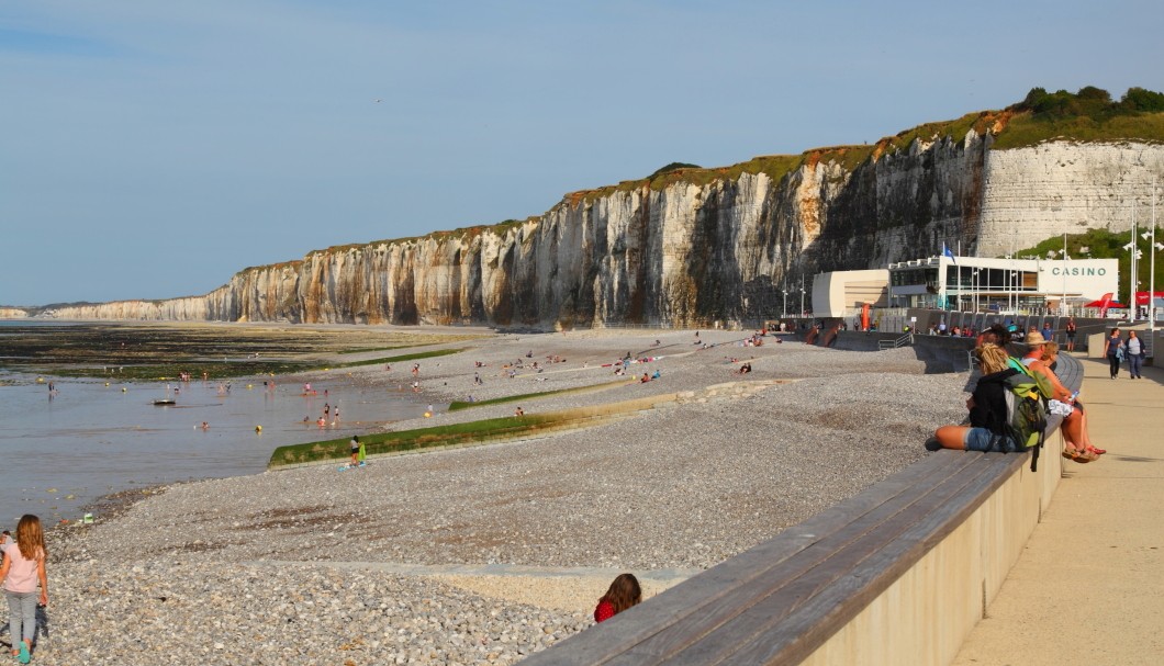 Normandie am Meer - Strand Saint-Valery-en-Caux