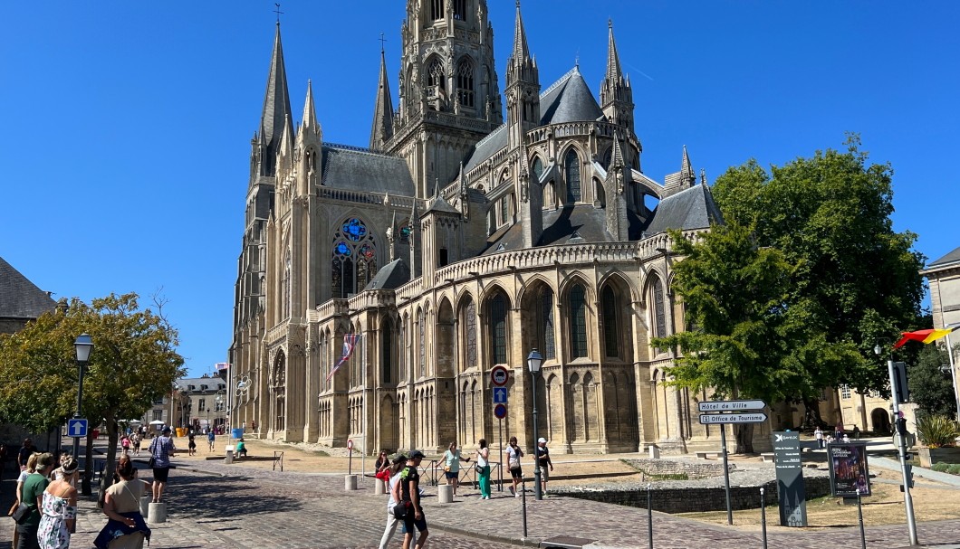 Normandie-Urlaub in Bayeux - Kathedrale