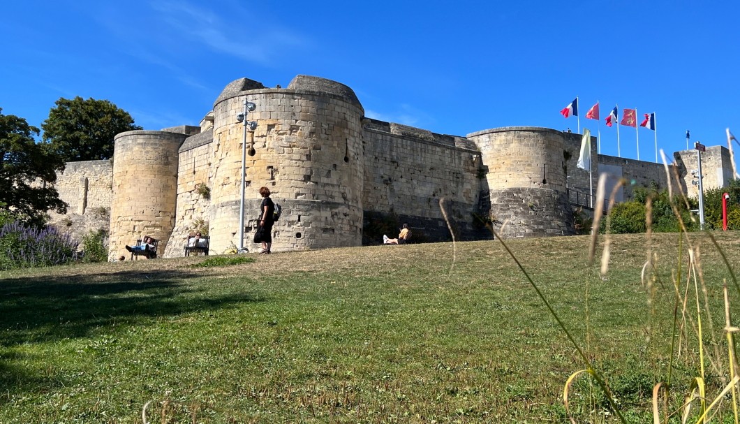 Normandie Urlaub in Caen - die Festung Château de Caen