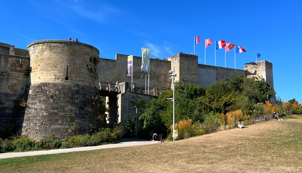 Normandie Urlaub in Caen - die Festung Château de Caen