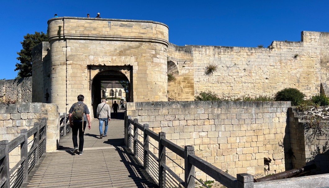 Normandie Urlaub in Caen - die Festung Château de Caen