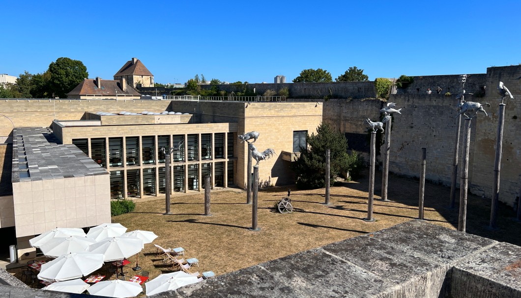 Normandie Urlaub in Caen - die Festung Château de Caen