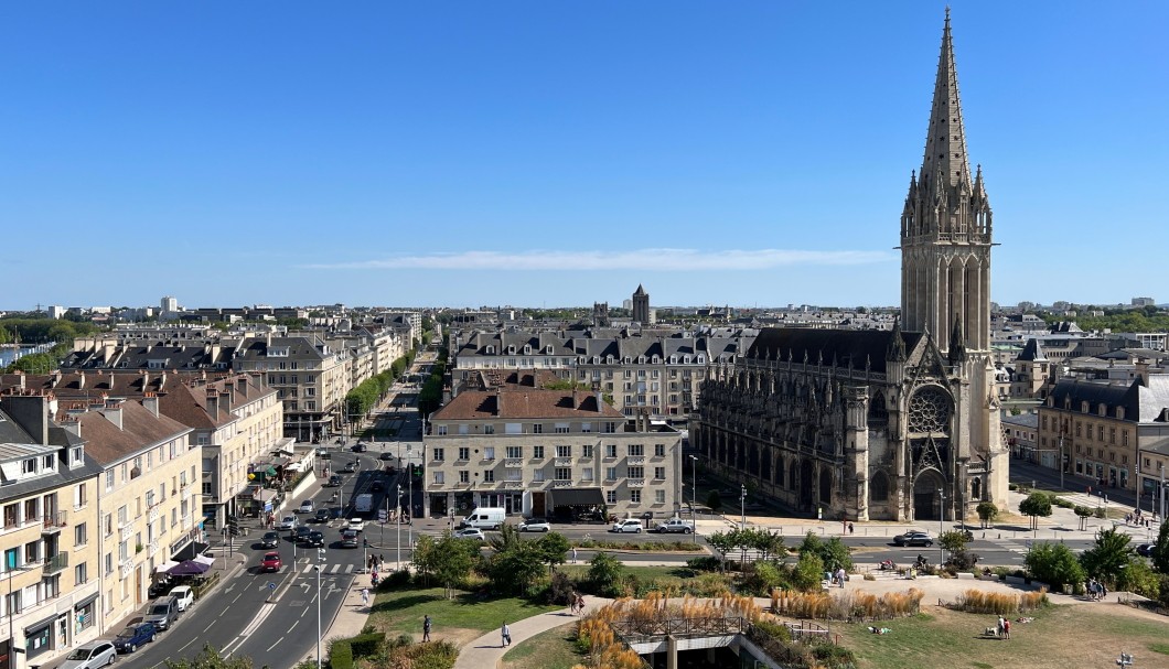 Normandie Urlaub in Caen - die Festung Château de Caen