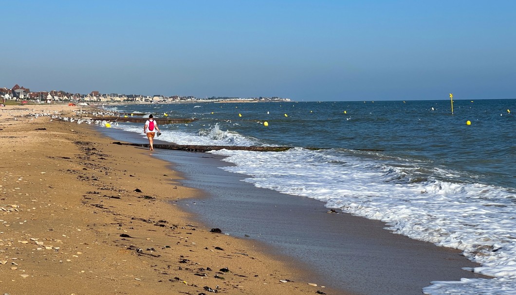 Normandie-Urlaub am Meer in Colleville-Montgomery