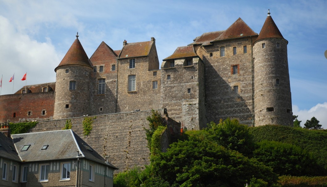 Dieppe - Festung von unten