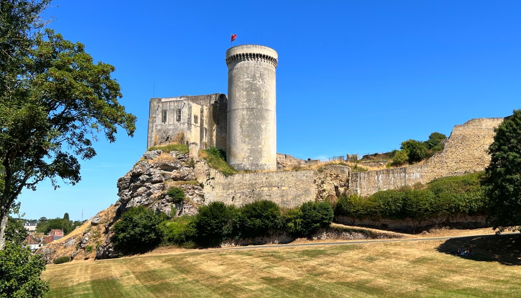 Burg Falaise in der Normandie
