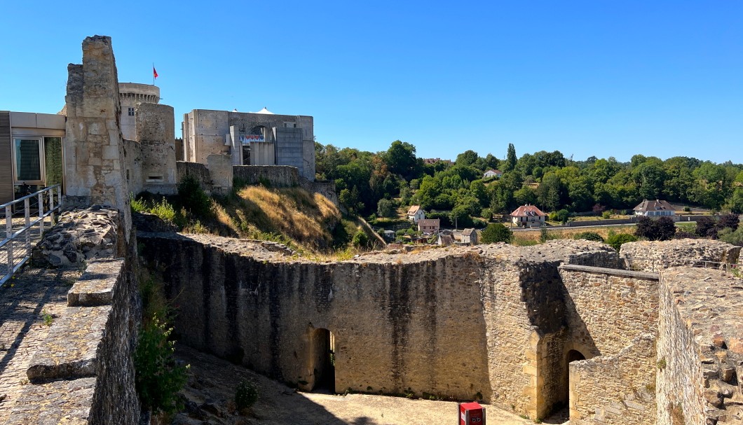 Burg Falaise in der Normandie