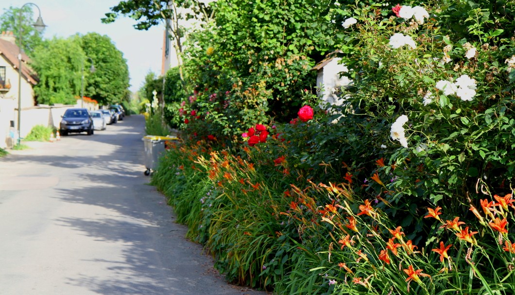 Normandie Giverny Dorfstraße 2