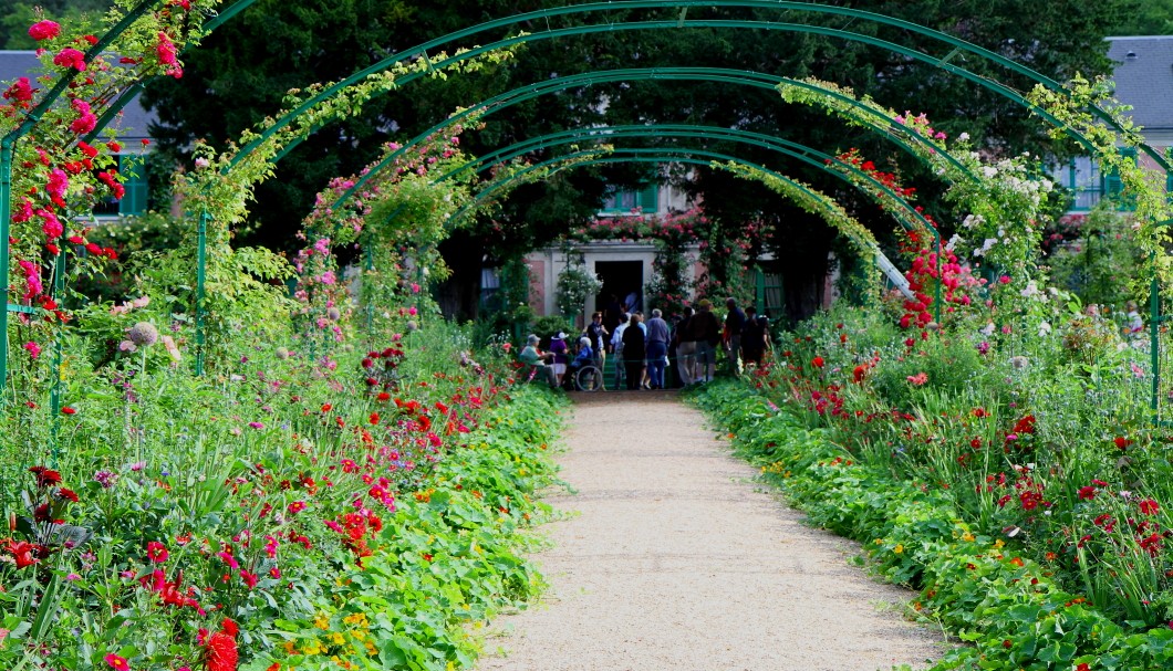 Normandie Garten von Monet 