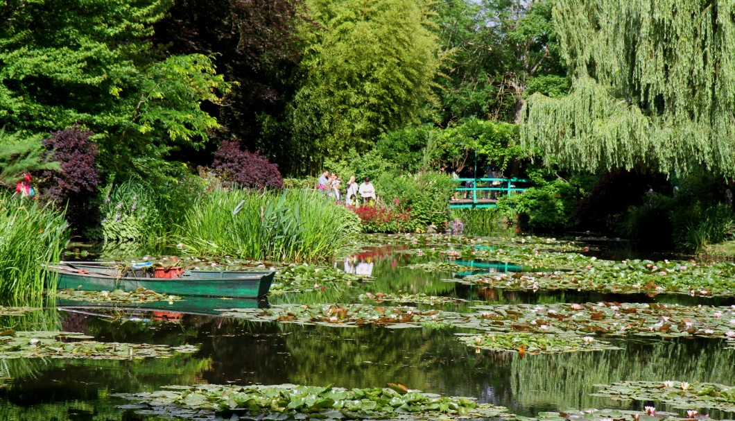 Normandie Garten von Monet Seerosenteich