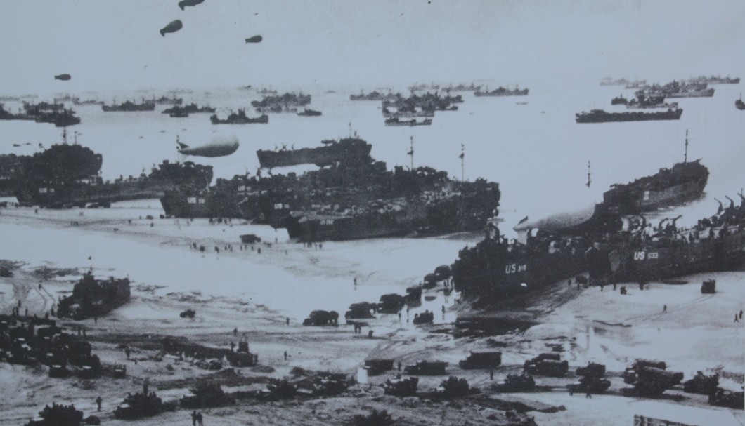 Landungsstrände Normandie - Omaha Beach Landungstruppen