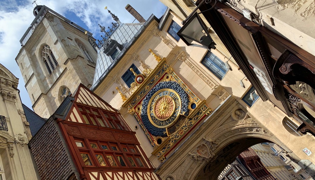 Normandie Urlaub in Rouen - Uhrenturm