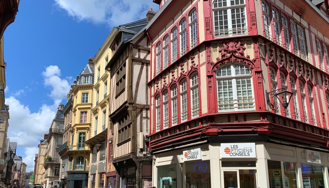 Normandie Urlaub in Rouen - Altstadt