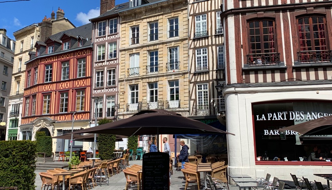 Normandie Urlaub in Rouen - Place de la Pucelle