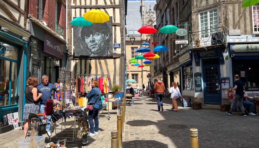 Normandie Urlaub in Rouen - Place Dominique Laboubée